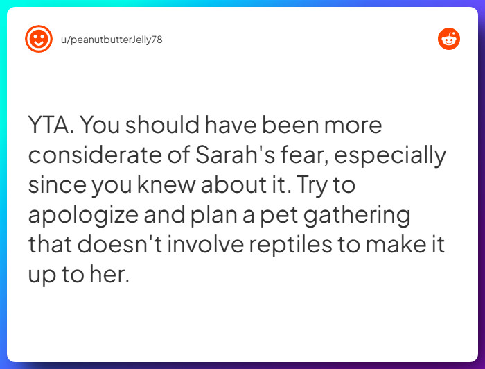 Comment from u/peanutbutterJelly78