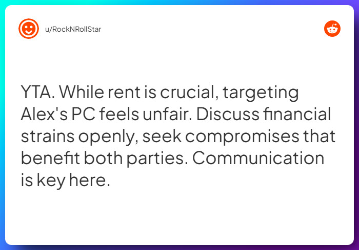 Comment from u/RockNRollStar