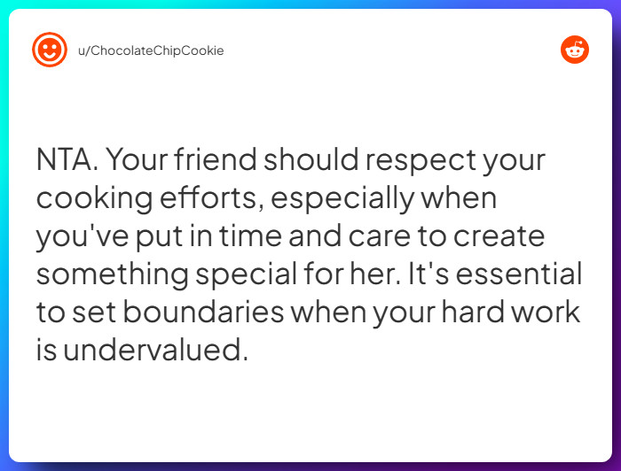 Comment from u/ChocolateChipCookie