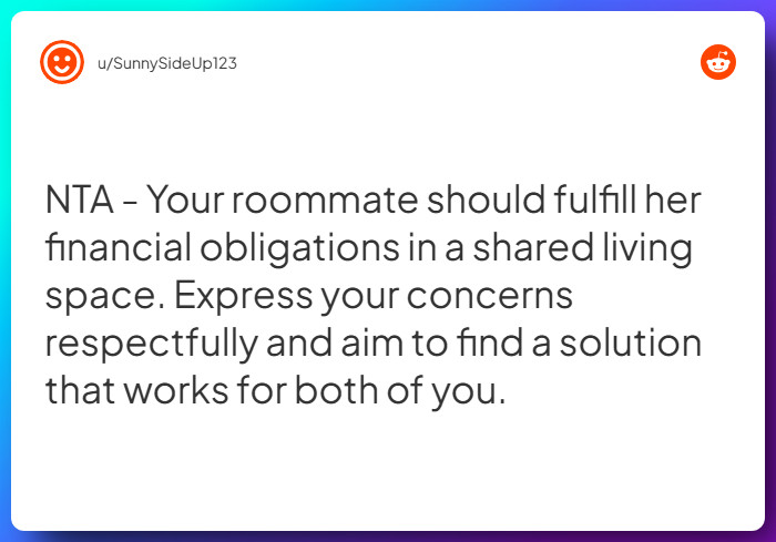 Comment from u/SunnySideUp123