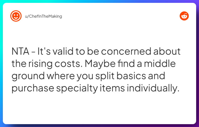 Comment from u/ChefInTheMaking