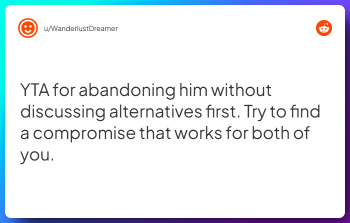 Comment from u/WanderlustDreamer