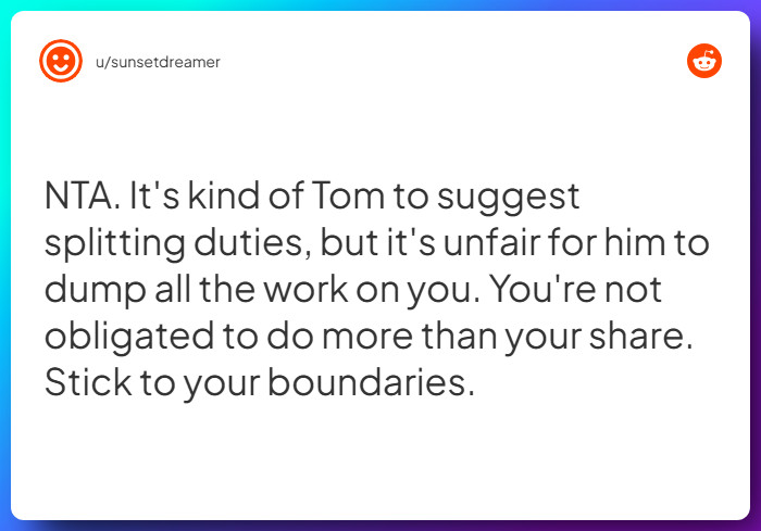 Comment from u/sunsetdreamer