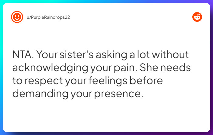 Comment from u/PurpleRaindrops22