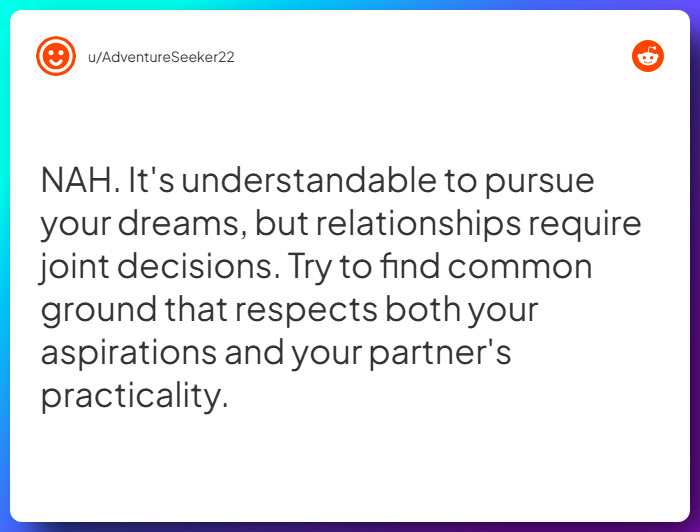 Comment from u/AdventureSeeker22