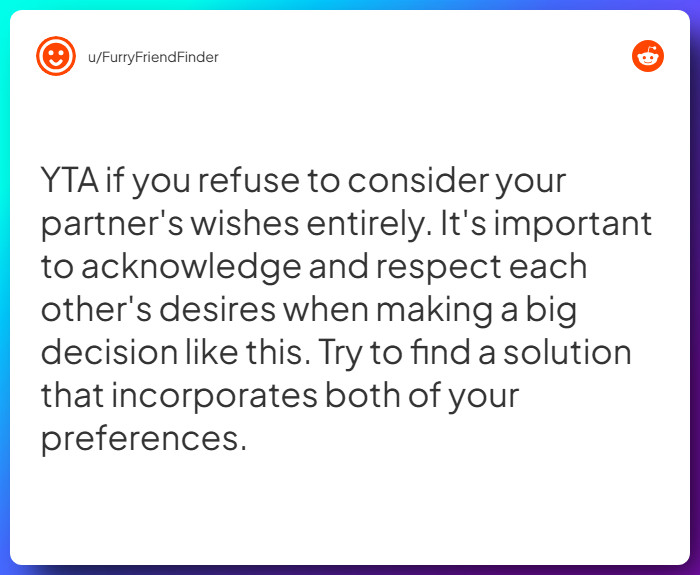 Comment from u/FurryFriendFinder