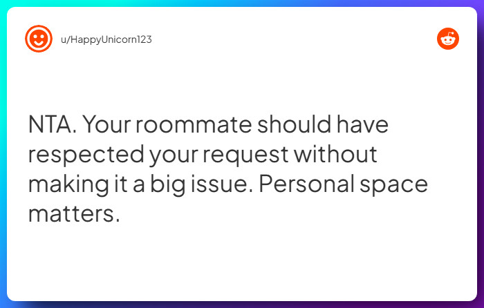 Comment from u/HappyUnicorn123