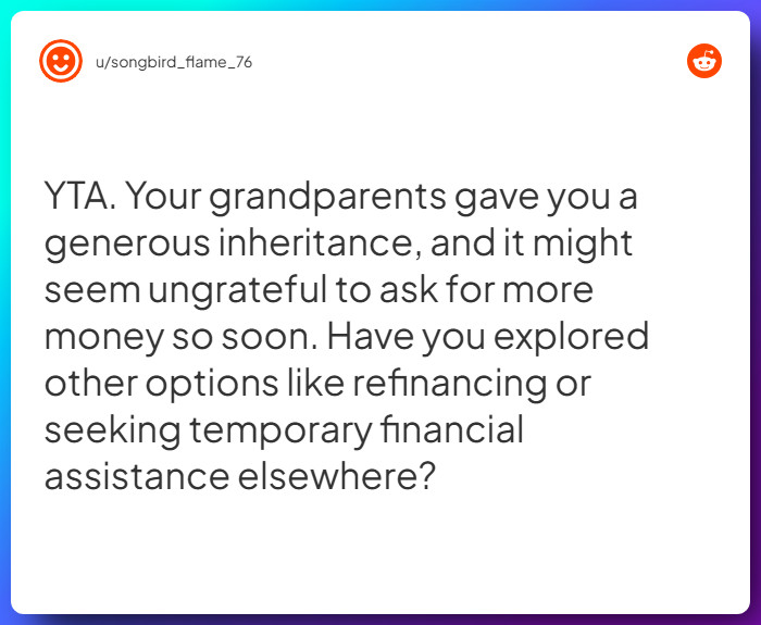 Comment from u/songbird_flame_76