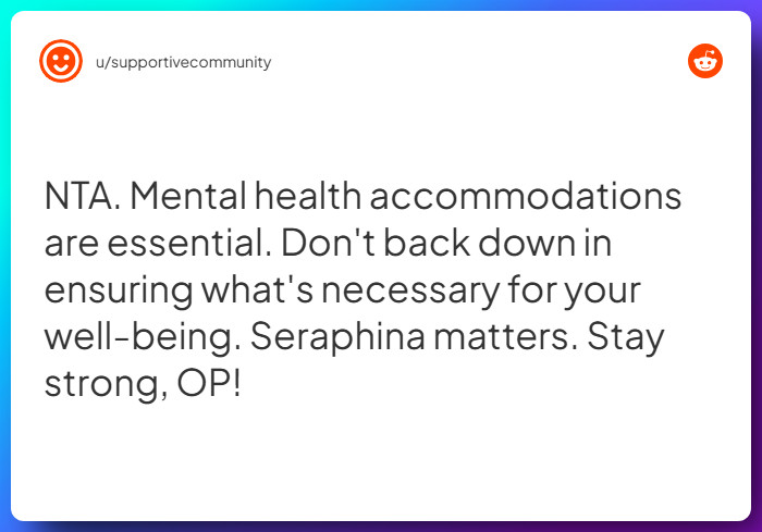 Comment from u/supportivecommunity