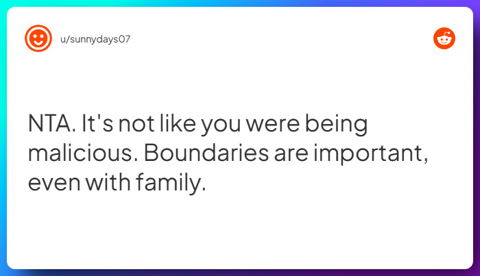 Comment from u/sunnydays07