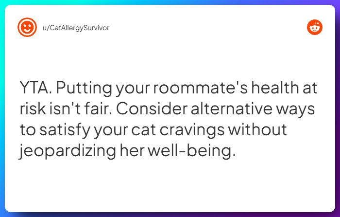 Comment from u/CatAllergySurvivor