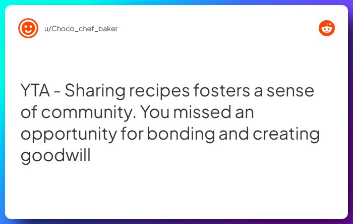 Comment from u/Choco_chef_baker