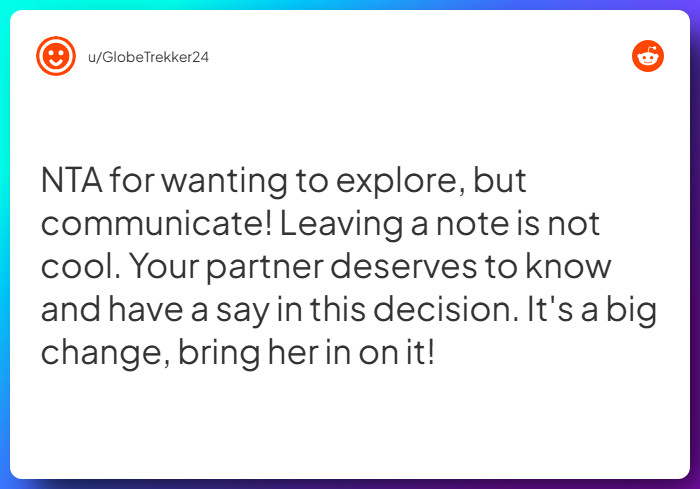 Comment from u/GlobeTrekker24