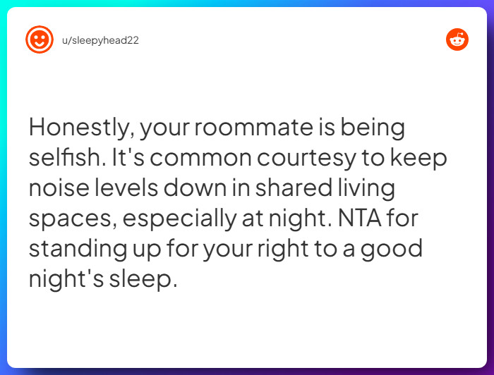 Comment from u/sleepyhead22