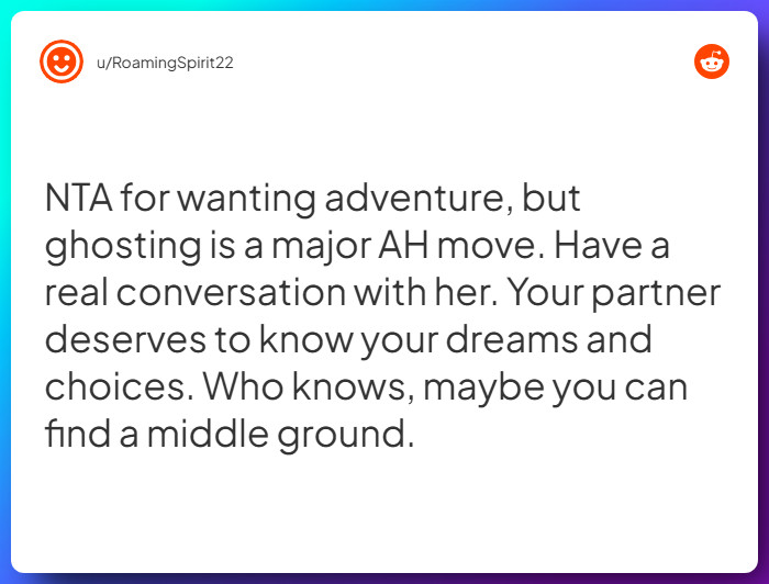 Comment from u/RoamingSpirit22