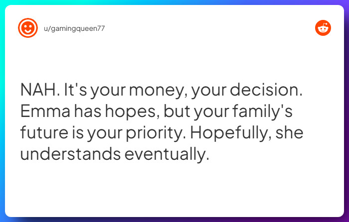 Comment from u/gamingqueen77