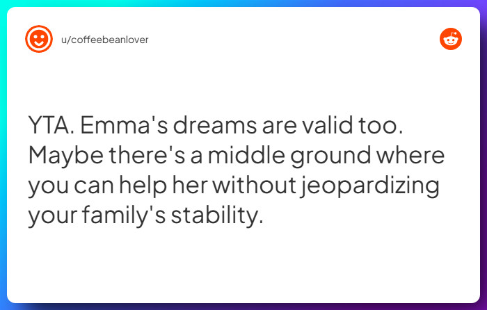 Comment from u/coffeebeanlover