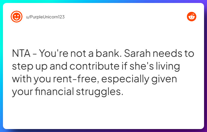 Comment from u/PurpleUnicorn123