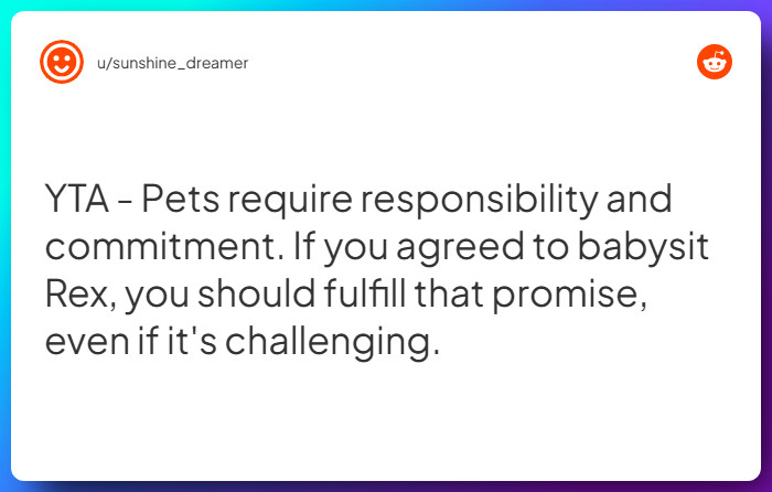 Comment from u/sunshine_dreamer