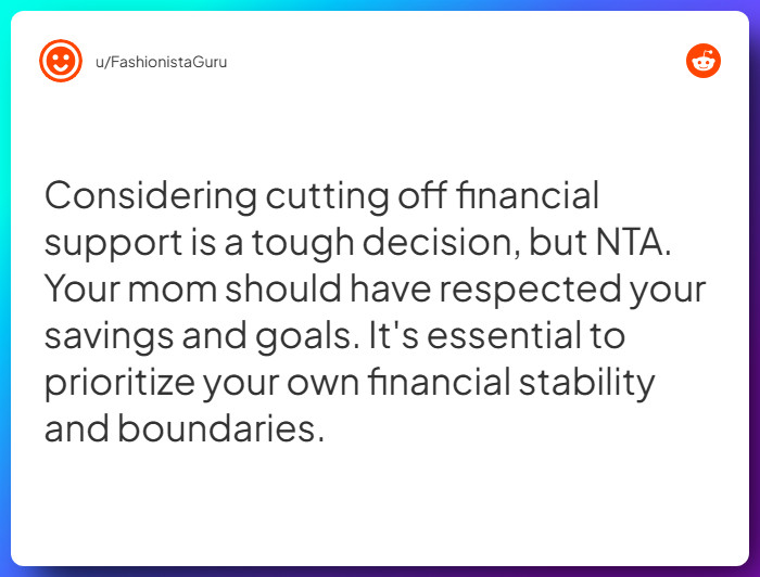 Comment from u/FashionistaGuru