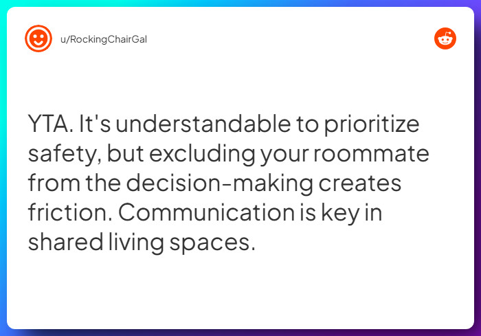 Comment from u/RockingChairGal