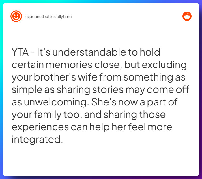 Comment from u/peanutbutterJellytime