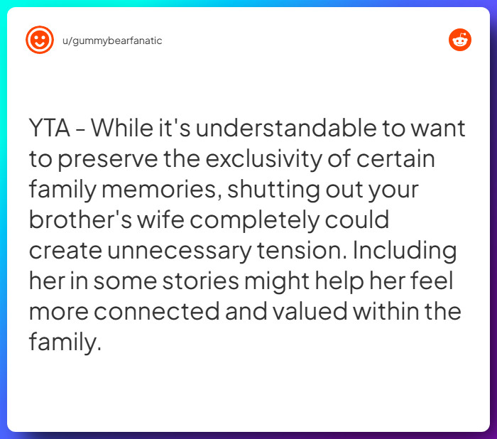 Comment from u/gummybearfanatic