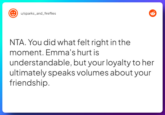 Comment from u/sparks_and_fireflies