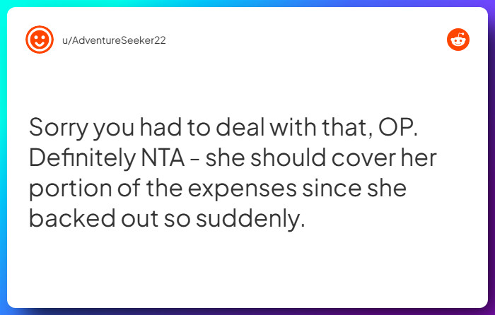 Comment from u/AdventureSeeker22