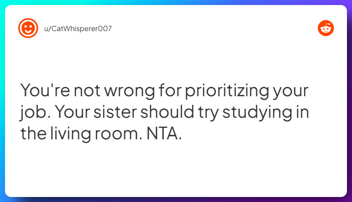 Comment from u/CatWhisperer007