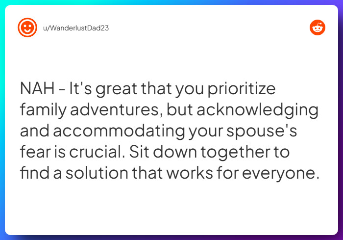 Comment from u/WanderlustDad23