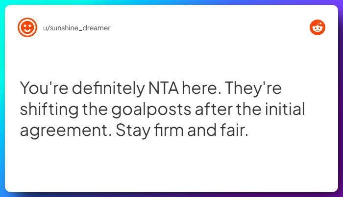 Comment from u/sunshine_dreamer