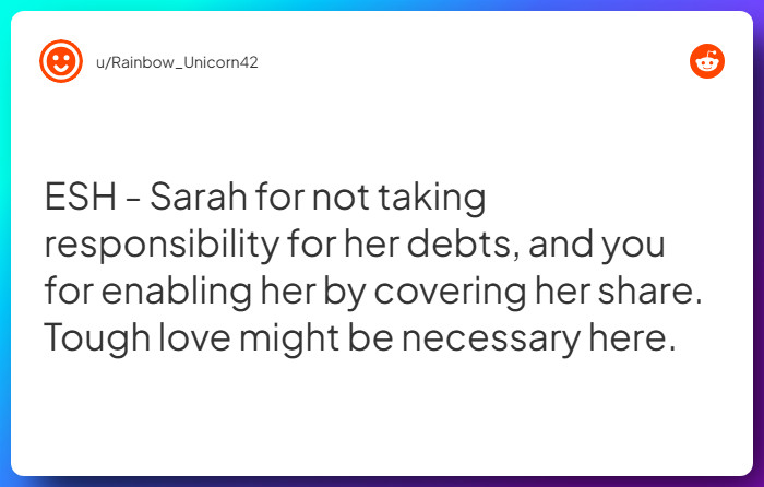 Comment from u/Rainbow_Unicorn42