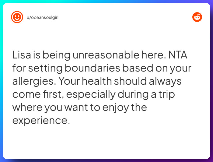 Comment from u/oceansoulgirl