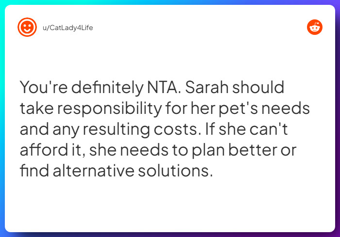 Comment from u/CatLady4Life