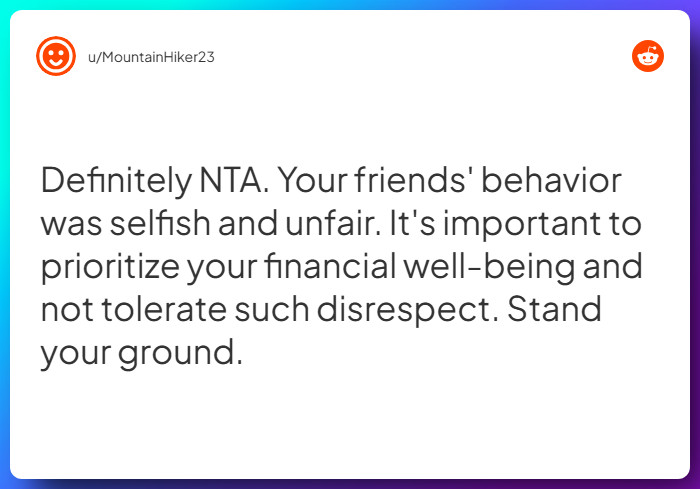 Comment from u/MountainHiker23