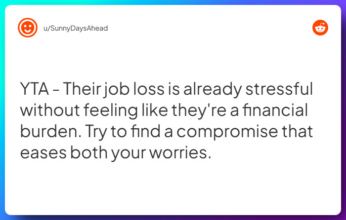 Comment from u/SunnyDaysAhead