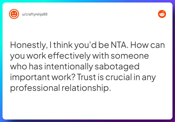 Comment from u/craftyninja88