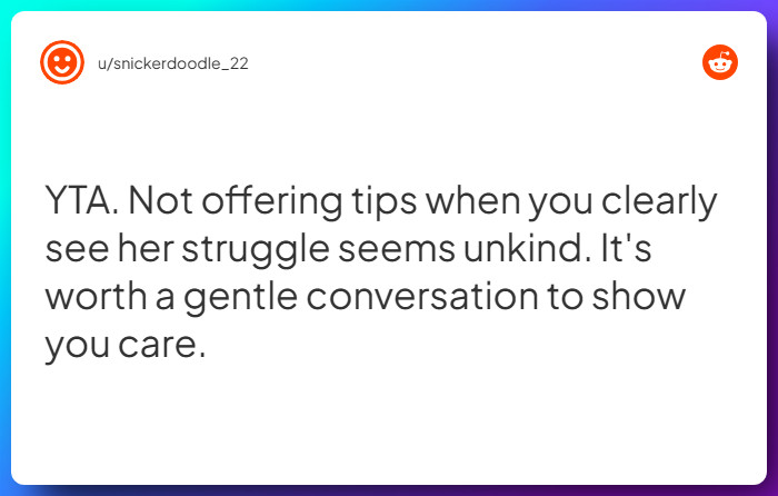 Comment from u/snickerdoodle_22