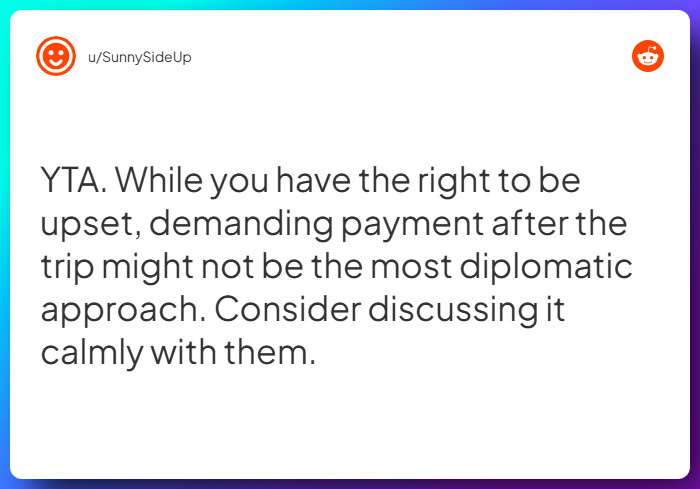 Comment from u/SunnySideUp