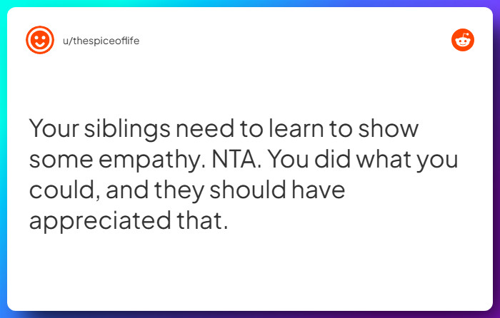 Comment from u/thespiceoflife