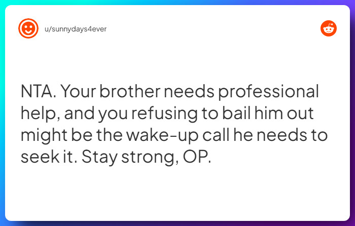 Comment from u/sunnydays4ever