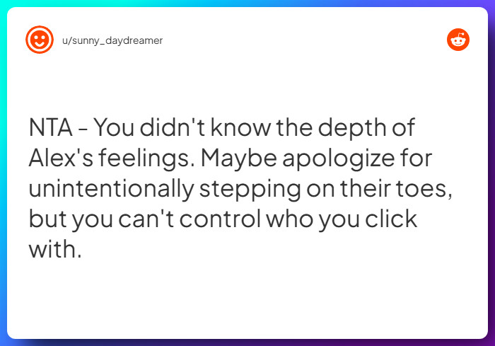 Comment from u/sunny_daydreamer