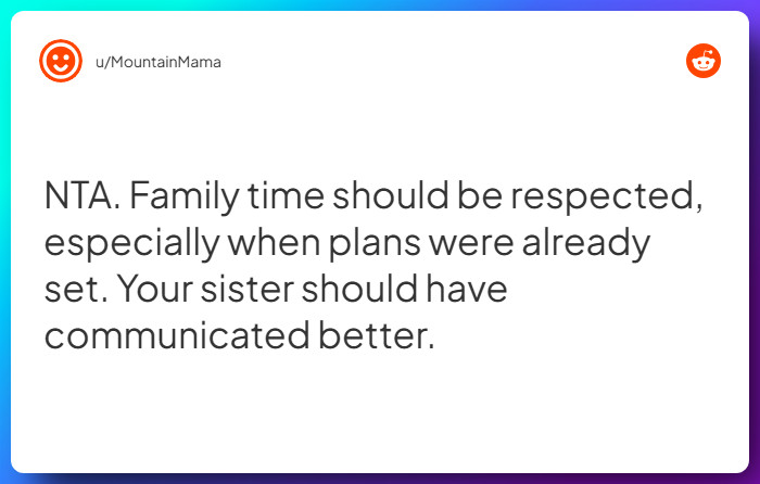 Comment from u/MountainMama