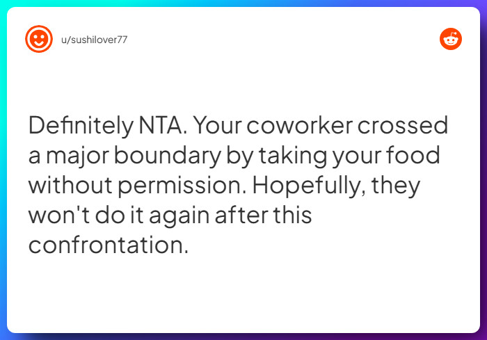 Comment from u/sushilover77