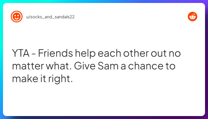 Comment from u/socks_and_sandals22