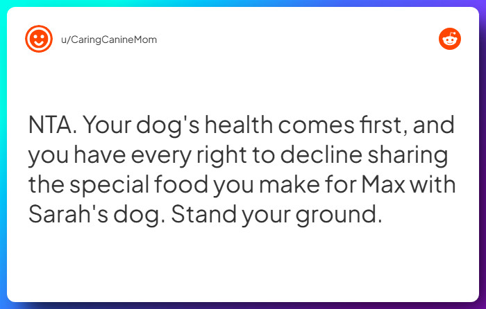 Comment from u/CaringCanineMom