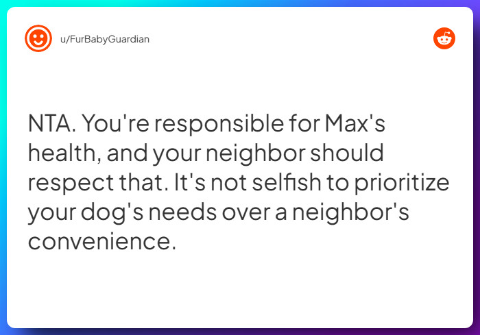 Comment from u/FurBabyGuardian