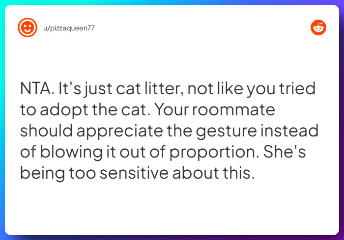 Comment from u/pizzaqueen77