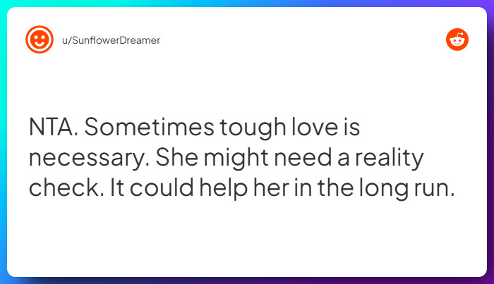 Comment from u/SunflowerDreamer